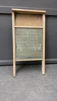 ANTIQUE &ldquo;ECONOMY&rdquo; WASHBOARD