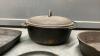 CAST IRON PANS & SMALL DUTCH OVEN - 2