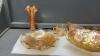 COLLECTION OF DEPRESSION GLASS LUSTREWARE PIECES - 4