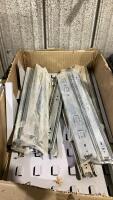 SHOP BOX OF DRAWER SLIDES WITH MISC