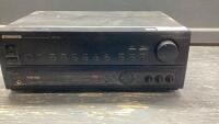 (2) ITEMS -PIONEER AUDIO VIDEO RECEIVER + BOX W/CORDS, HEADPHONES