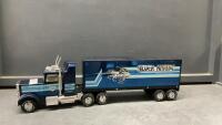 NYLINT &ldquo;SILVER KNIGHT EXPRESS&rdquo; SEMI TRUCK & TRAILER