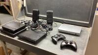 XBOX 360 CONTROLLERS, DVD PLAYERS, SPEAKERS, PORTABLE DVD PLAYER