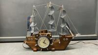 VINTAGE &ldquo;SHIP&rdquo; ELECTRIC CLOCK