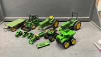 VARIETY OF JOHN DEERE TOYS