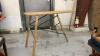 ANTIQUE WOOD IRONING BOARD - 2