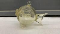 HANDBLOWN GLASS GOLDFISH