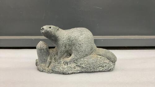 SOAP STONE CARVED BEAVER