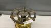 ANTIQUE COLEMAN BURNER W/ BRASS FUEL CONTAINER - 2