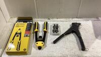 SHOP BOX WITH TITAN NUT RIVET GUN SET & ULTRA PRO POP RIVET GUN