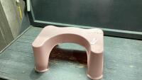 PINK TOILET STEP