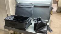 (2) ITEMS - SUITCASE + DUFFLE BAG