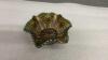 SMALL DEPRESSION GLASS BOWL WITH FLUTED RIM - IRREDESCENT - 2