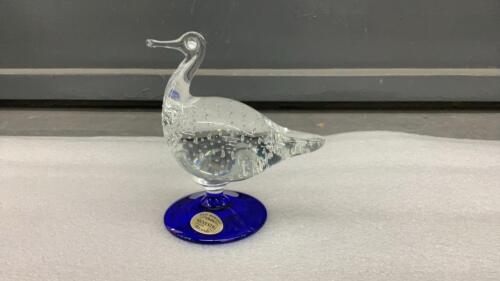 ARTE MURANO SILVESTRI CRYSTAL BIRD