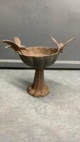 SMALL CAST BIRD BATH
