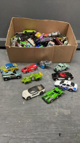 BOX OF HOT WHEELS
