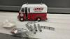 METAL 1950 FORD LENOX DELIVERY VAN