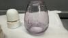 (3) CPR PORCELAIN INSULATORS & CPR PURPLE GLOBE - 2