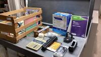 OFFICE SUPPLIES, NOTEBOOKS, LETTERBOARD ACCESSORIES