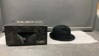BAILEY BLACK WOOL HAT IN HAT BOX