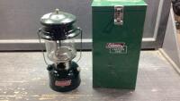 COLEMAN LANTERN WITH METAL CASE