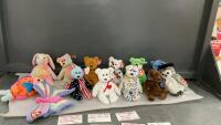 (13) ORIGINAL BEANIE BABIES