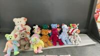 (14) ORIGINAL BEANIE BABIES & (1) BEANIE BUDDY