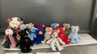 (13) ORIGINAL BEANIE BABIES & ONE BEANIE BUDDY