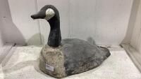 ANTIQUE PAPER MACHE DECOY GOOSE