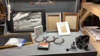 FRAMES, PICTURES, LETTER BOARD, INSANITY DVDS, ARROW WALL HOOK