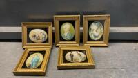 (5) VINTAGE MINI PRINTS