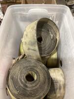 TOTE OF CARGO WINCH STRAPS
