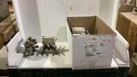 SHOP BOX OF ELETRICIAL SWITCHES/CIRCUIT BREAKERS