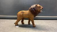 LEATHER WRAPPED LION