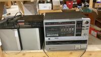 PULSAR STEREO SYSTEM AND HITACHI DVD PLAYER