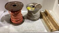 SPOOLS OF WIRE & MITER BOX