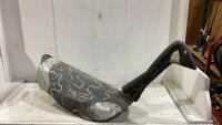 ANTIQUE METAL DECOY GOOSE