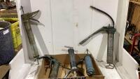 (5) GREASE GUNS
