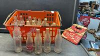 COLLECTION OF COCA-COLA BOTTLES