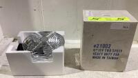 6" 12V TWO SPEED HEAVY DUTY FAN