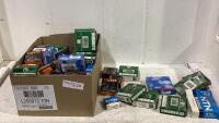 SHOP BOX W/ VARIOUS BEARINGS