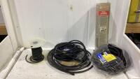 SHOP BOX W/ TRUCK BUG SCREEN, SPLIT LOOM & RUBBER TUBING