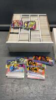 BOXFUL OF MARVEL COMIC TRADING/GAME CARDS
