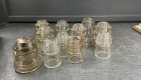 (11) GLASS INSULATORS