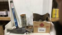 BOX OF MISC WITH WHEEL CAPS\SIDE MIRRORS