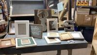 MIRROR, WOOD DECOR ITEMS, FRAMES