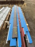 Pallet of new steel trim