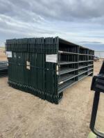 (9) 16 foot six bar tubular Panels/bidding per Panels