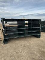 (16) 9'6" x 1.25" steel tube panels / bidding per panel