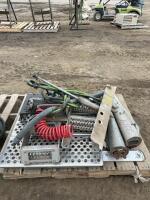 Pallet of transport parts